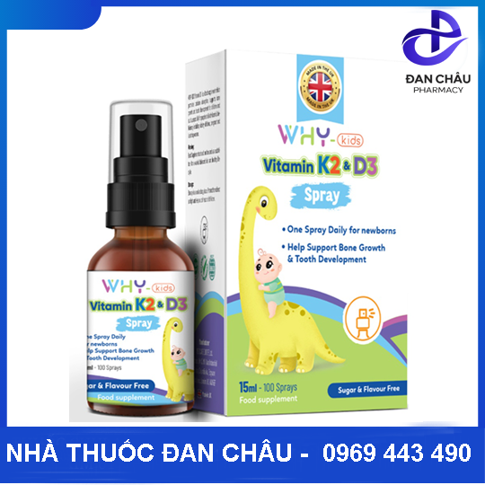 WHY – kids VITAMIN K2 and D3 Spray